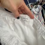 Babaton Aritzia  Midtown Linen Tube Top strapless lined loose neutral capsule Photo 3