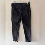 Madewell The Mid-Rise Perfect Vintage Jean in Black Lunar Wash Photo 4