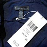 Eileen Fisher NWT Boot Cut Crop in Midnight Washable Stretch Crepe Pants XXS Photo 3