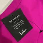 Lulus NWT  -- Hot Pink Halter Bodycon Mini Size Large . Photo 8