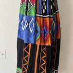 Jasmine VINTAGE  Petite by KVM 100% Rayon Tribal Print Dress Size Small Petite Photo 11