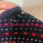 Talbots Womens Sweater Cardigan Size XL Multi Color Nylon Lambswool Floral Photo 9