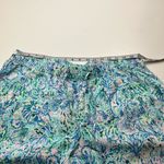Lilly Pulitzer Taron Pull On 100% Linen Pants Surf Blue Soleil It On Me Size XL Photo 9