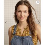 Madewell mustard floral tank top size XS Photo 2