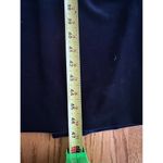 Vintage Stenay Velvet Navy Blue Cocktail Evening Dress Back Slit Long Size 10 Photo 11