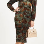 VICI  Cheers To Me Ruched Dress Photo 0