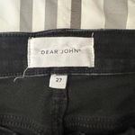 Dear John  Black Jeans Size 27 Blaire Straight High Rise Cotton Blend Photo 5