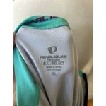 Pearl Izumi Grey Pink & Teal Abstract Print Short Sleeve Zip Up Photo 5