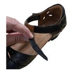 Rockport Mary Janes Heel Me Black Size 9.5 Silver Photo 9