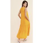 Anthropologie Maeve Marlene Tiered Maxi Dress Photo 2