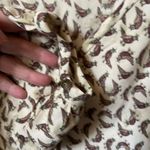 NWT Rachel Rachel Roy size L bow tie V neckline. Puff sleeves tunic Green Size L Photo 2