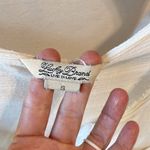 Lucky Brand  Loose Fit Blouse Oversized Cream Photo 5