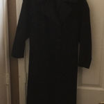 FINAL MARKDOWN LADIES’ Portrait Petite Heavy Wool Blend Coat 20” pit to pit Black Size 00P Photo 0