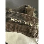 American Eagle  AEO Jeans Women 4 Regular Green Camo Mom Corduroy Cotton Blend Photo 5