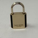 Kate Spade 14k Yellow Gold Plated Lock Box Penchant Charm Photo 2