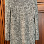 Apt. 9  Silver/Gray Knit Sweater long sleeve open front Holiday sparkle size M Photo 0
