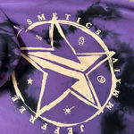 Jeffree Star  Purple Black Logo Tie Dye Pullover Hoodie Large Photo 4