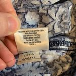 st. john's bay  Linen Blue Mid Rise Floral Print Shorts Size M New Photo 5