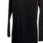 Kensie Sparkly Black long sleeve Party Dress /Cocktail dress Size small Photo 6