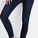Madewell nwot //  maternity side panel skinny jeans in larkspur wash Photo 0
