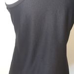 Danskin Now semi fitted XS black mesh athletic tank top Photo 4