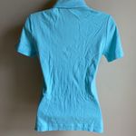 Tory Burch 7 button cotton short sleeve polo S Photo 3