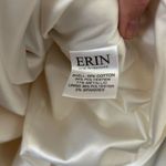 Anthropologie Erin Fetherston Cream Gold Bow Back Dress Size 4 Photo 5