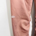 Alo Yoga Goddess Alosoft High Waist Blush Pink Ruched Leggings Photo 8