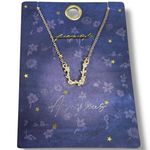 Free People  Aquarius Flower Zodiac Constellation Necklace NWT Photo 0