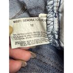 Bandolino Samantha Jeans Women's Size 12 Dark Wash Straight Leg Stretch Denim Photo 3