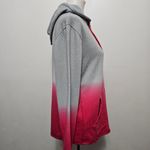 Colosseum Ohio State Scatlett & Gray Aurelia Dip-Dye Snap Pullover Size Large Photo 3