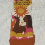 Blue Q  Shine On You Crazy Thing Inspirational Women's Socks Photo 0