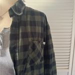 Timberland  Plaid Dark Green Button Down Flannel Shirt Photo 2