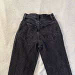 Abercrombie & Fitch Abercrombie Ultra High Rise 90s Straight Jean Black Photo 3