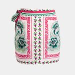 Micas  floral print wrap knot mini skirt Photo 1