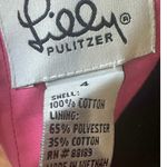 Lilly Pulitzer  Patchwork Floral Back Tie Dress Sz. 4 Vintage White Label Photo 5