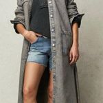 Free People 🆕 | ANNA LOU DENIM DUSTER MAXI LONGLINE JEAN JACKET | SIZE: M Photo 1