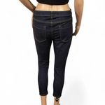 Ann Mashburn NWOT!  Dark Wash Low Rise Slim Fit Blue Jeans Size 26 Tapered Ankle Photo 4