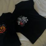 Disney Nightmare Before Christmas Halloween Tee Black Photo 1