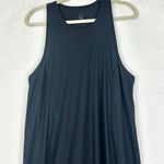 Sweaty Betty  Explorer Ace Midi Dress Size Medium Black Athletic Athleisure Photo 4