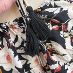 Free People  Floral Blousy Halter Liza Bodysuit Medium Photo 4