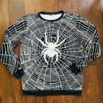 Spider Web Printed 3D effect pullover sweatshirt, size XL Photo 2