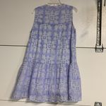 Tuckernuck OLIPHANT  BLUE MINI DRESS COTTON LARGE Photo 4