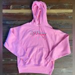 Champion  X KNC Beauty Pink Rhinestone Sweat Set All Natural Hoodie - Sz M 🧡🎀 Photo 4