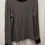 Ralph Lauren  Men's Brown and White Striped Long Sleeve Tee Photo 0