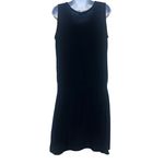 Everlane The Clean Silk Sleeveless black Dress size 8 Photo 2