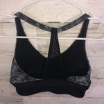 Under Armour  strappy black and gray sports bra low cut size small workout bra​​​ Photo 5