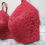 KNIX Lace WingWoman Wireless Contour Bra in Red Velvet Limited Edition Size 7+ Photo 5
