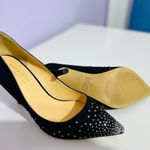 Chic Black and Silver Heels by Size 8.5 Photo 2