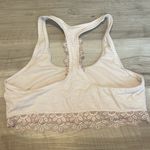 Aerie unlined ribbed lace nude bralette Photo 1